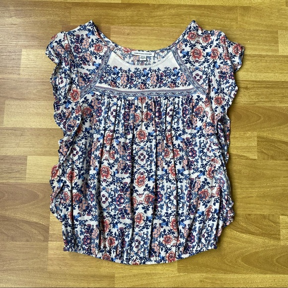 American Eagle Floral Blouse - Picture 1 of 4
